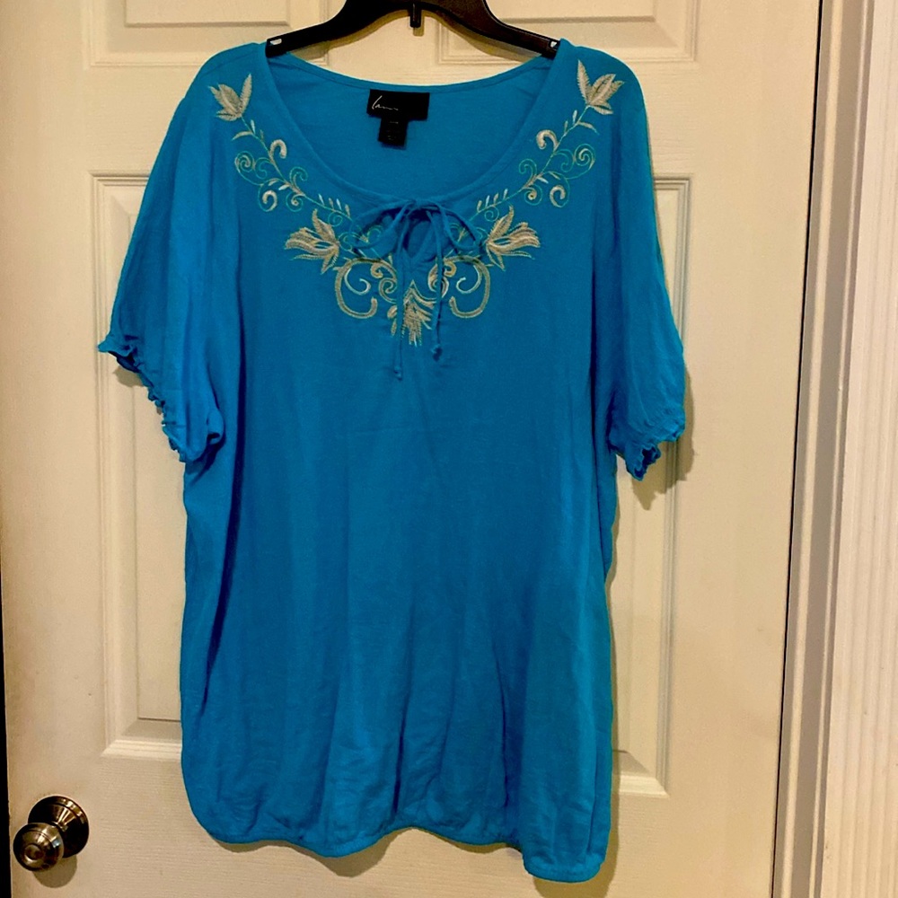 Blue blouse